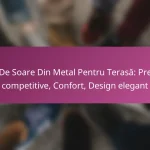 Băi De Soare Din Metal Pentru Terasă: Prețuri competitive, Confort, Design elegant